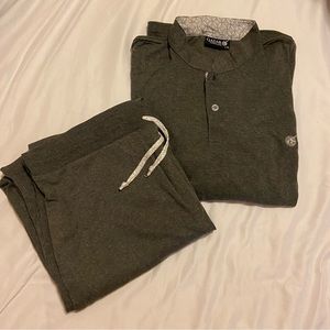 Qatar airways Business class men’s pajama set. Exclusive for Business travelers.